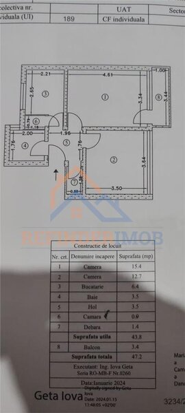 Giurgiului apartament 2 camere